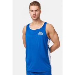 Tank top Lonsdale Amateur. Niebieskie t-shirty sportowe Lonsdale, bez wzorów, bez ramiączek, na fitness i siłownię. Za 168.50 zł.