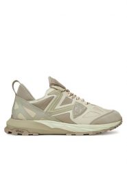 Philippe Model Sneakersy RXLU TP34 Beżowy. Brązowe buty sportowe casual Philippe Model, bez wzorów, ze skóry, bez zapięcia. Za 979.99 zł.