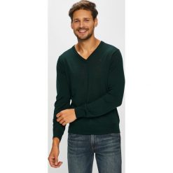 G-Star Raw - Sweter. Zielone swetry nierozpinane G-Star Raw, m, bez wzorów, z dzianiny, bez kołnierzyka, bez ramiączek. W wyprzedaży za 299.90 zł.