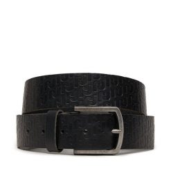 Pasek Męski Jack&Jones. Czarne paski Jack&Jones, bez wzorów. Za 209.99 zł.