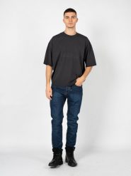 Xagon T-shirt "Oversize" | 23082ZLTM99 | Mężczyzna | Czarny. Czarne t-shirty Xagon, l, bez wzorów, z bawełny, bez kołnierzyka, bez ramiączek. W wyprzedaży za 199.00 zł.