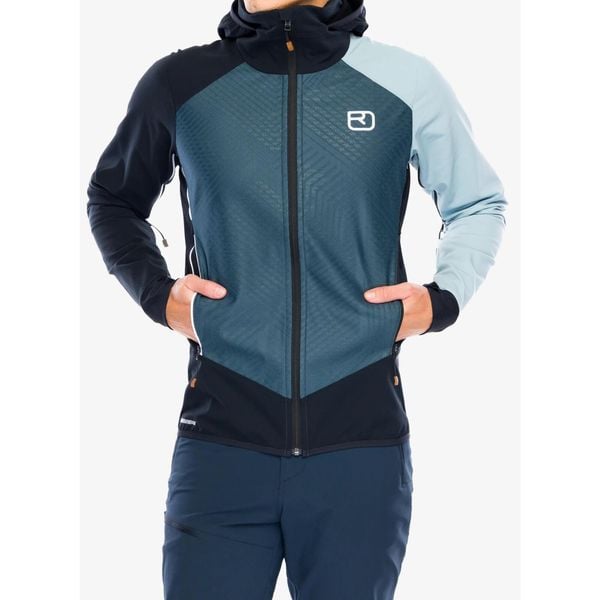 Kurtka skiturowa męska Ortovox Col Becchei Jacket. Zielone kurtki ORTOVOX, na zimę, m, bez wzorów, bez kaptura. Za 1,154.99 zł.