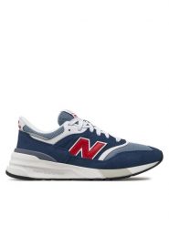 New Balance Sneakersy U997REA Granatowy. Niebieskie buty sportowe casual New Balance, bez wzorów, z materiału, bez zapięcia. Za 369.99 zł.