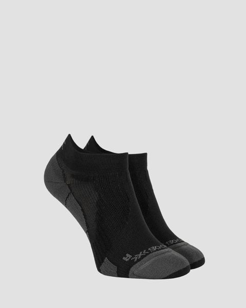 Skarpety unisex X-Socks RUN PERFORM LOW CUT BLACK/CHARCOAL B036. Czarne skarpety X-Socks, bez wzorów, z dzianiny. Za 109.99 zł.