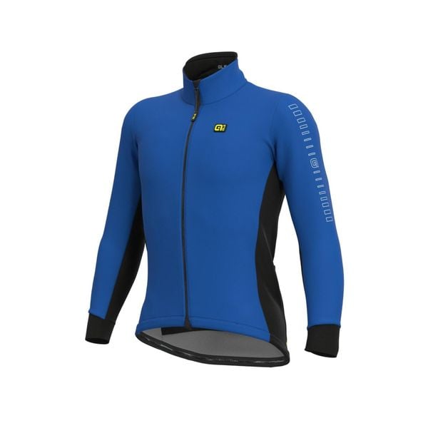 Kurtka rowerowa męska Alé Cycling Solid Fondo Winter. Czarne kurtki ALÉ CYCLING, l, bez wzorów, z elastanu, bez kaptura. Za 676.30 zł.
