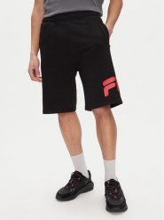 Fila Szorty sportowe Lezinnes FAM0870 Czarny Regular Fit. Czarne krótkie spodenki sportowe Fila, m, bez wzorów, z bawełny. Za 169.99 zł.