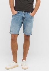 Męskie Szorty Mustang Style Chicago Shorts Z Denim Blue 1016976 5000 202. Niebieskie szorty Mustang, m, bez wzorów, z denimu. Za 169.99 zł.