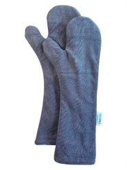 Paws&Whiskers Rękawiczki w kolorze szarym do osuszania- 38 x 17 cm rozmiar: onesize. Szare rękawiczki Paws&Whiskers, bez wzorów, z materiału. Za 73.99 zł.