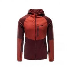 Bluza sportowa męska Hi-Tec Camil M. Czerwone bluzy z kapturem Hi-tec, m, bez wzorów, z kapturem. Za 272.00 zł.