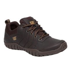 Męskie Zamszowe Buty Sportowe Instruct. Niebieskie buty turystyczne CATerpillar, bez wzorów, z zamszu, bez zapięcia, trekkingowe. Za 612.99 zł.