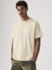 Levi's Koszulka w kolorze beżowym rozmiar: M. Brązowe bezrękawniki Levi's®, m, bez wzorów, z bawełny, bez kołnierzyka, bez ramiączek. Za 111.07 zł.