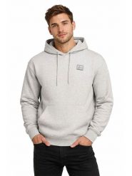 Geographical Norway Bluza "Guni" w kolorze szarym rozmiar: XXL. Szare bluzy Geographical Norway, xxl, bez wzorów, z kapturem. Za 109.78 zł.