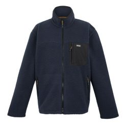 Męski Polar Frankie Borg. Niebieskie bluzy z polaru Regatta, na zimę, m, bez wzorów, z polaru, bez kaptura. Za 101.99 zł.