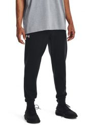 Under Armour Spodnie dresowe "Rival Fleece" w kolorze czarnym rozmiar: XL. Czarne spodnie treningowe długie Under Armour, xl, bez wzorów, z dresówki. Za 181.33 zł.
