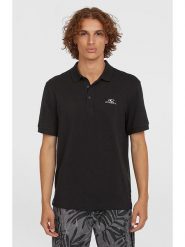 O'Neill Koszulka polo "O'Neill" w kolorze czarnym rozmiar: XXL. Czarne koszulki polo O'Neill, xxl, bez wzorów, z bawełny, bez kołnierzyka, bez ramiączek. Za 119.40 zł.