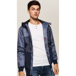 Kurtka z kapturem - Niebieski. Kurtki marki House. Za 129.99 zł.