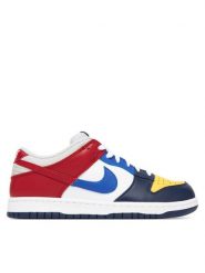 Nike Sneakersy Dunk Low JP IB2051 Biały. Białe buty sportowe casual Nike, bez wzorów, ze skóry, bez zapięcia. Za 519.99 zł.