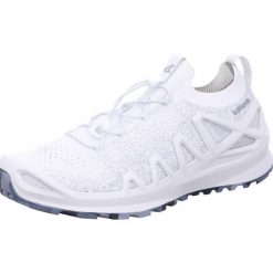 Buty trekkingowe męskie Lowa Fusion Low. Białe buty trekkingowe Lowa, bez wzorów, z gumy, bez zapięcia. Za 689.99 zł.