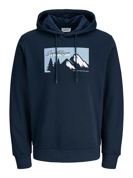 Jack & Jones Bluza w kolorze granatowym rozmiar: L. Niebieskie bluzy Jack & Jones, l, bez wzorów, z kapturem. Za 122.67 zł.