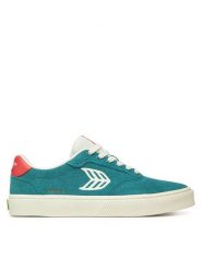 CARIUMA Sneakersy Naioca 511802U56M110 Turkusowy. Niebieskie buty sportowe casual CARIUMA, bez wzorów, ze skóry, bez zapięcia. Za 499.99 zł.