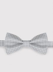 PAKO LORENTE – Mucha męska srebrna P22SF-MX-018-E-0. Szare krawaty i muchy Pako Lorente, bez wzorów. Za 29.99 zł.