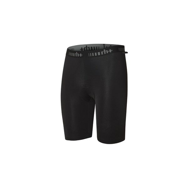 Szorty rh+ Inner. Czarne spodenki rowerowe m, bez wzorów, z tkaniny, rowerowe. Za 226.75 zł.