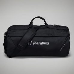 Torba podróżna Berghaus Carry All Mule 50 Au. Czarne torby na ramię Berghaus, bez wzorów, z materiału, na ramię, bez dodatków. Za 296.99 zł.