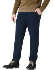 Timezone Spodnie w kolorze granatowym rozmiar: W30/L32. Niebieskie spodnie materiałowe Timezone, na co dzień, l, bez wzorów, z materiału. Za 156.98 zł.