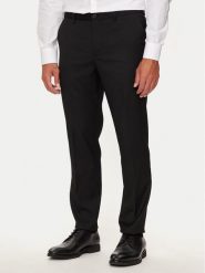 Selected Homme Spodnie garniturowe 16092419 Czarny Slim Fit. Czarne eleganckie spodnie Selected Homme, m, z syntetyku. Za 299.99 zł.