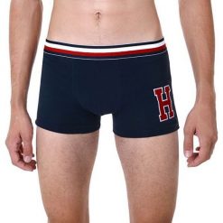 Tommy Hilfiger Bokserki Męskie Modern Stripe Trunk H Navy Blaze R Um0Um00921-416 (Rozmiar L). Bokserki marki Tommy Hilfiger. W wyprzedaży za 89.00 zł.