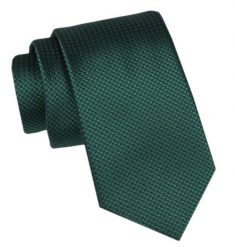 Modny Męski Krawat - Alties - Ciemna, Intensywna Zieleń. Zielone krawaty i muchy Alties, bez wzorów, z tkaniny. Za 49.00 zł.