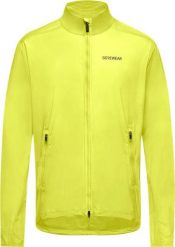 Kurtka wodoodporna Gore Concurve. Żółte kurtki Gore Wear, s, bez wzorów, z materiału, bez kaptura. Za 514.75 zł.