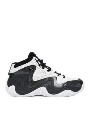 Shaq Sneakersy EOSS-JUGGERNAUT AQ95041M-BW Biały. Białe buty sportowe casual Shaq, bez wzorów, ze skóry, bez zapięcia. Za 379.99 zł.