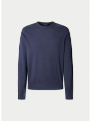 Façonnable Sweter w kolorze granatowym rozmiar: L. Niebieskie swetry nierozpinane Faconnable, l, bez wzorów, bez kołnierzyka, bez ramiączek. Za 278.66 zł.