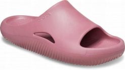 Klapki Dla Dorosłych Crocs Mellow Recovery Slide. Czerwone klapki Crocs, z materiału. Za 139.99 zł.
