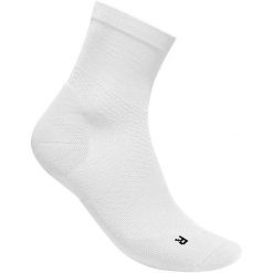 Bauerfeind Run Ultralight Mid Cut Skarpetki, Męskie Dorosłych. Białe skarpetki sportowe BAUERFEIND, bez wzorów. Za 165.50 zł.
