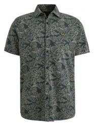 PME Legend Koszula - Regular fit - w kolorze ciemnozielonym rozmiar: 3XL. Zielone koszule PME Legend, xl, bez wzorów, z bawełny, bez kołnierzyka, bez ramiączek. Za 181.76 zł.