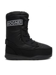 Bogner Śniegowce Laax 2 B 32447534 Czarny. Czarne śniegowce Bogner, z materiału, bez zapięcia. Za 1,749.00 zł.