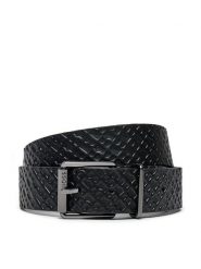 Boss Pasek Męski Roll 50522845 Czarny. Czarne paski Boss, bez wzorów, ze skóry. Za 249.99 zł.