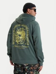 DC Shoes Bluza Twisted ADYFT03443 Zielony Regular Fit. Zielone bluzy DC Shoes, m, bez wzorów, z syntetyku, bez kaptura. Za 449.99 zł.