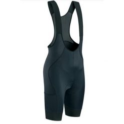 Spodenki rowerowe DISCOVER BIBSHORT, czarne. Czarne spodenki rowerowe GIST, m, bez wzorów, sportowe. Za 399.00 zł.