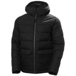 Kurtka puchowa Helly Hansen Chill. Czarne kurtki Helly Hansen, na zimę, xl, bez wzorów, z materiału, bez kaptura. Za 1,022.50 zł.