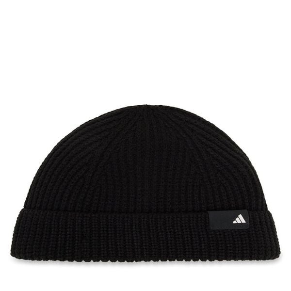 Czapka adidas. Czarne czapki zimowe Adidas, bez wzorów. Za 109.99 zł.