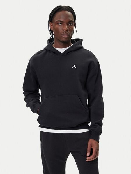 Nike Bluza FV7281-010 Czarny Regular Fit. Czarne bluzy Nike, m, bez wzorów, z bawełny, bez kaptura. Za 246.88 zł.