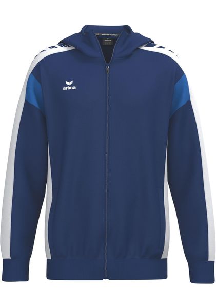 Wielokolorowa kurtka treningowa Erima Celebrate 125 z kapturem. Niebieskie kurtki Erima, s, bez wzorów, z materiału, z kapturem. Za 335.65 zł.