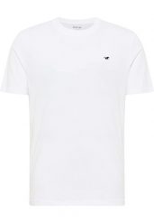 Męski T-Shirt Mustang Style Alex General White 1017988 2045. Białe t-shirty Mustang, m, bez wzorów, bez kołnierzyka, bez ramiączek. Za 79.99 zł.