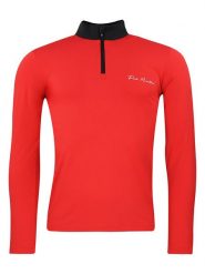 Peak Mountain Koszulka funkcyjna w kolorze czerwono-czarnym rozmiar: XL. Czerwone t-shirty sportowe Peak Mountain, bez wzorów, z materiału, bez ramiączek, outdoorowe. Za 79.03 zł.