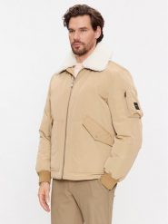 Boss Kurtka przejściowa Calliano 50498199 Beżowy Regular Fit. Brązowe kurtki Boss, m, bez wzorów, z syntetyku, bez kaptura. Za 1,409.00 zł.