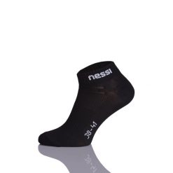 Skarpety stopki sportowe Unisex Nessi Sportswear Road S Oddychające. Czarne skarpetki sportowe NESSI SPORTSWEAR, bez wzorów. Za 35.90 zł.
