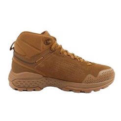 Męskie Skórzane Buty Turystyczne T4 Grooved. Brązowe buty turystyczne Garmont, bez wzorów, z gumy, bez zapięcia, trekkingowe. Za 506.99 zł.